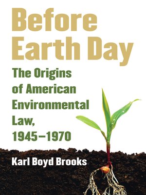 cover image of Before Earth Day